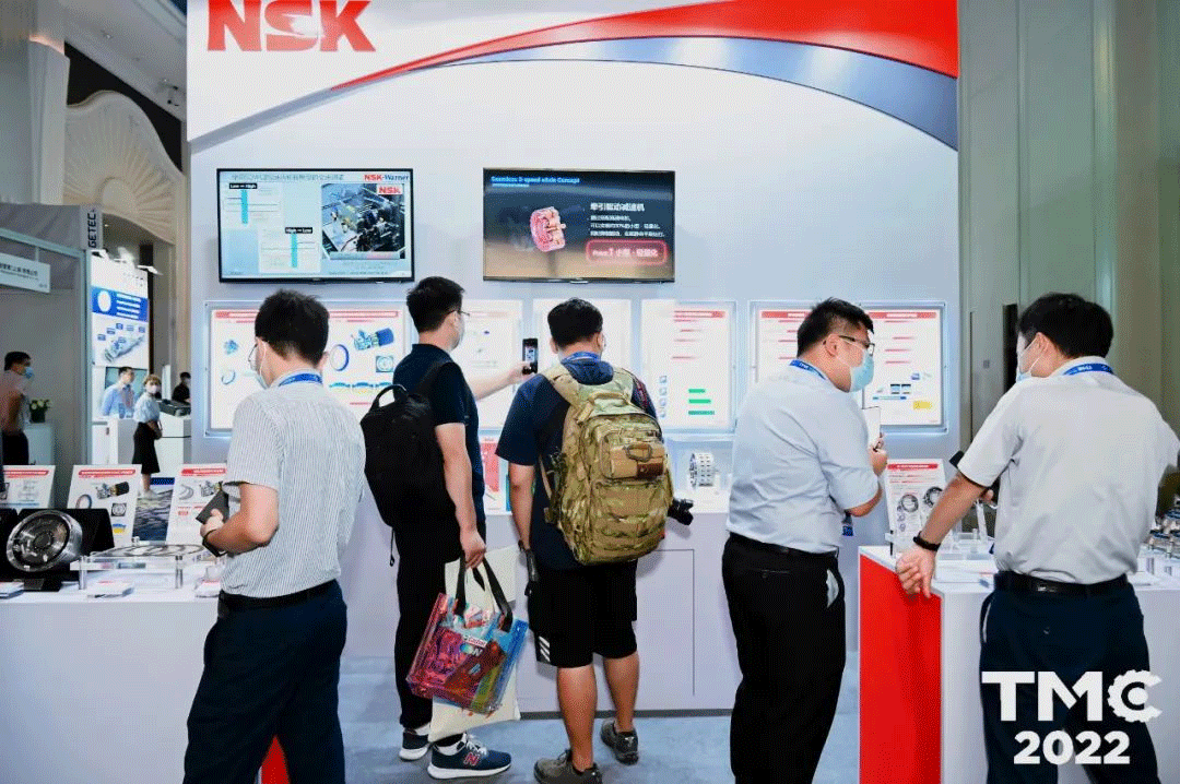 NSK新型电驱动系统解决方案亮相TMC 2022